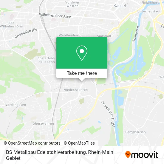 Карта BS Metallbau Edelstahlverarbeitung
