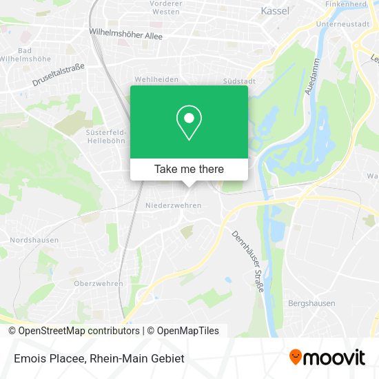 Карта Emois Placee