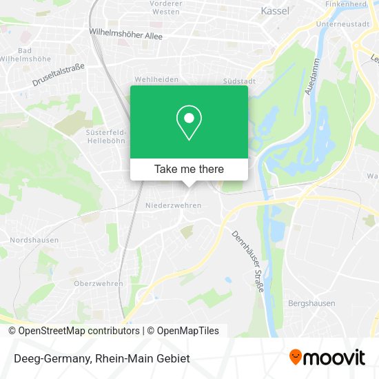 Карта Deeg-Germany