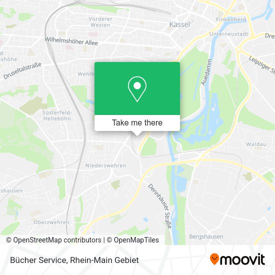 Карта Bücher Service