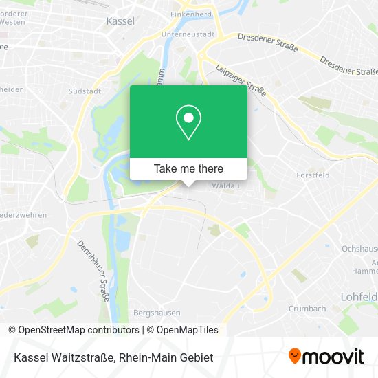 Карта Kassel Waitzstraße
