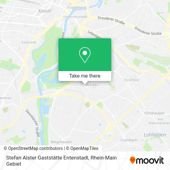 Карта Stefan Alster Gaststätte Entenstadl