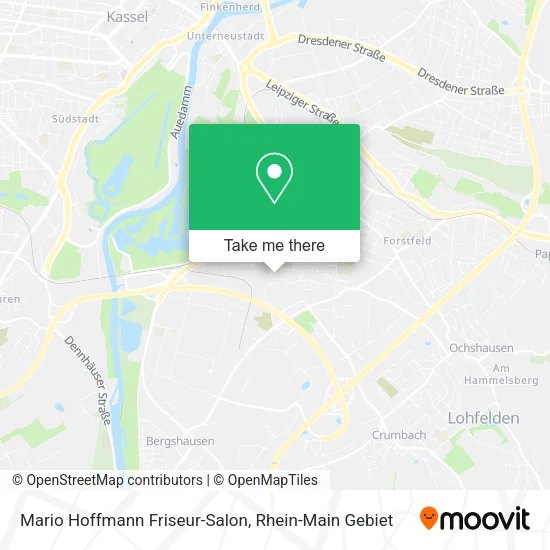 Карта Mario Hoffmann Friseur-Salon
