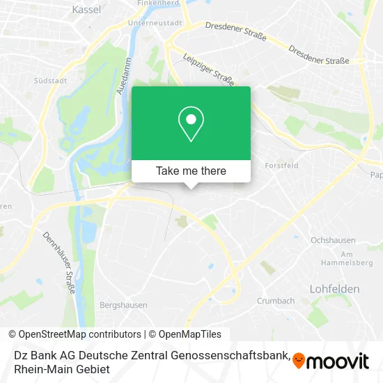 Карта Dz Bank AG Deutsche Zentral Genossenschaftsbank