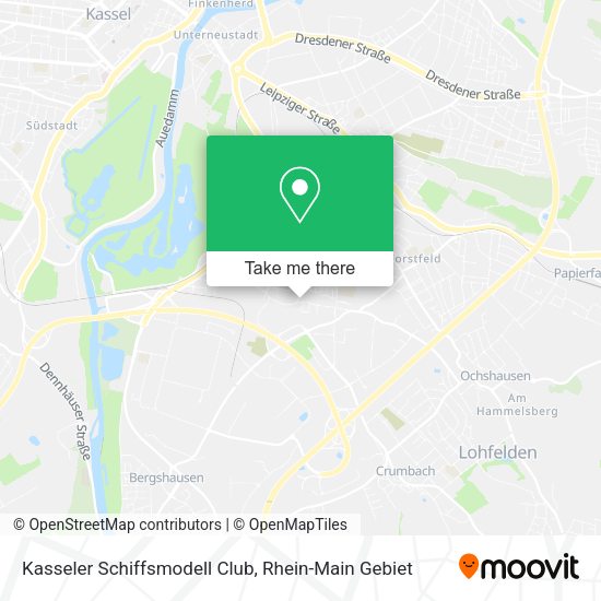 Карта Kasseler Schiffsmodell Club