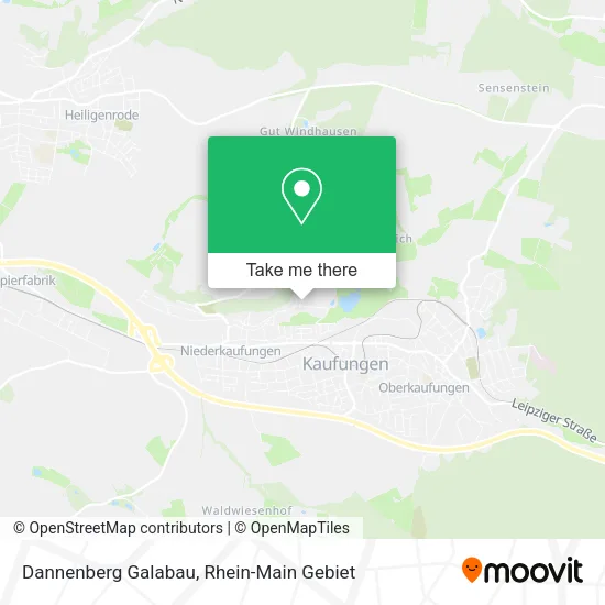 Карта Dannenberg Galabau