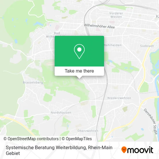 Карта Systemische Beratung Weiterbildung