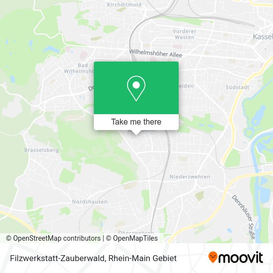 Карта Filzwerkstatt-Zauberwald