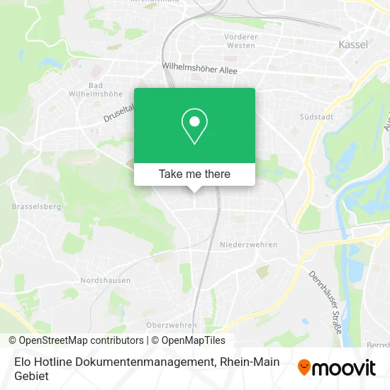 Карта Elo Hotline Dokumentenmanagement
