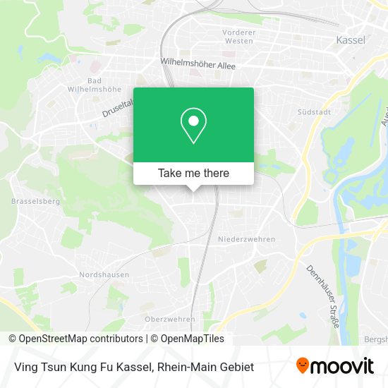 Карта Ving Tsun Kung Fu Kassel