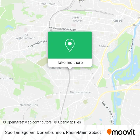 Карта Sportanlage am Donarbrunnen