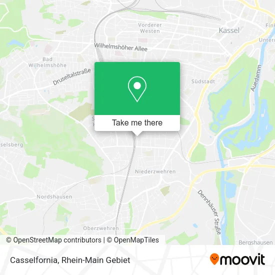 Карта Casselfornia