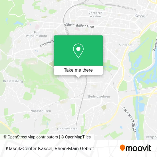 Карта Klassik-Center Kassel