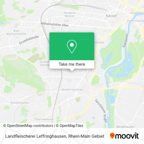 Карта Landfleischerei Leffringhausen