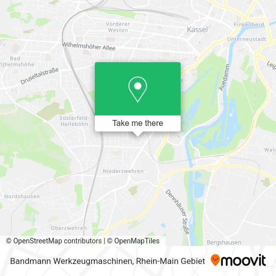 Карта Bandmann Werkzeugmaschinen