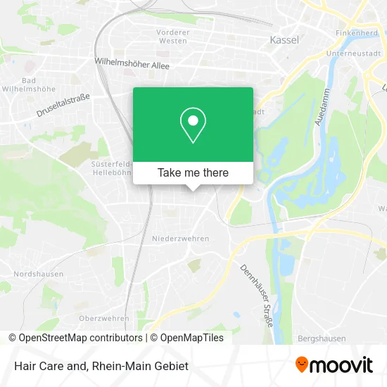 Карта Hair Care and