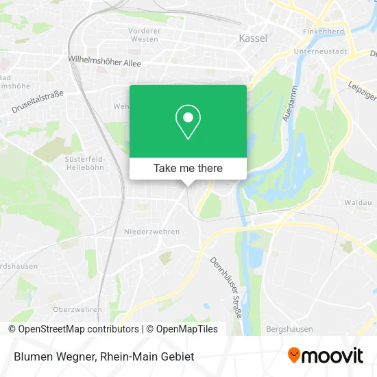 Карта Blumen Wegner
