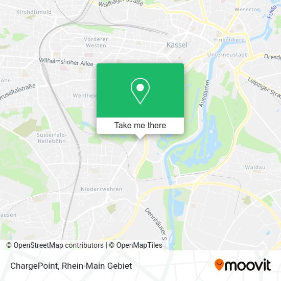 Карта ChargePoint