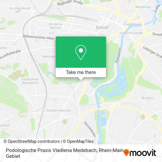 Карта Podologische Praxis Vladlena Medebach