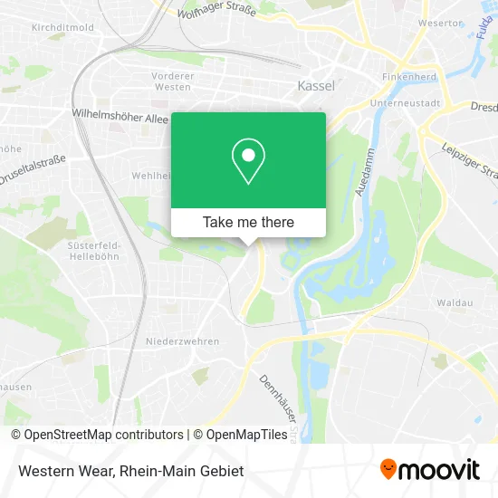 Карта Western Wear