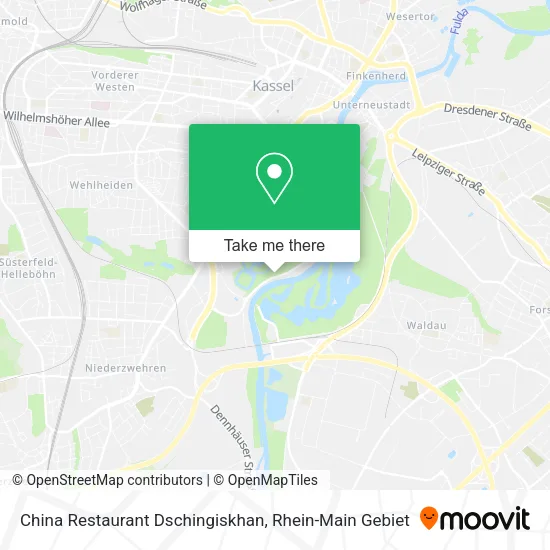 Карта China Restaurant Dschingiskhan