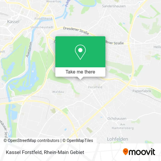 Карта Kassel Forstfeld