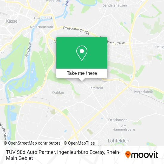 Карта TÜV Süd Auto Partner, Ingenieurbüro Eceray