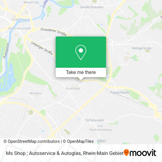 Карта Ms Shop ; Autoservice & Autoglas
