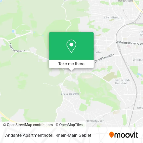 Карта Andante Apartmenthotel