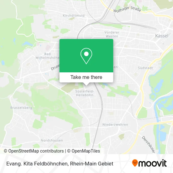 Evang. Kita Feldböhnchen map
