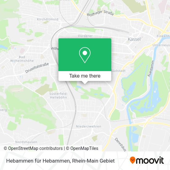 Карта Hebammen für Hebammen