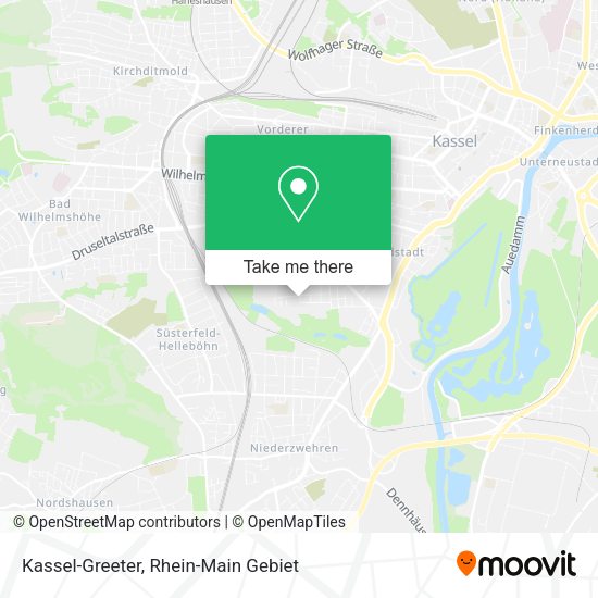 Карта Kassel-Greeter