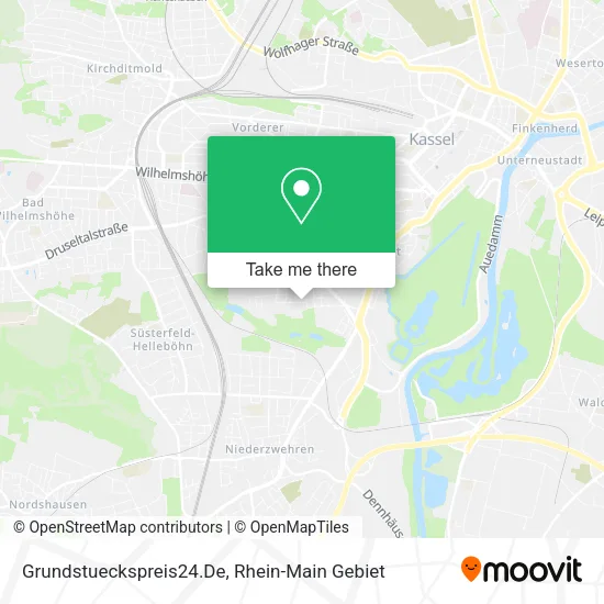 Карта Grundstueckspreis24.De