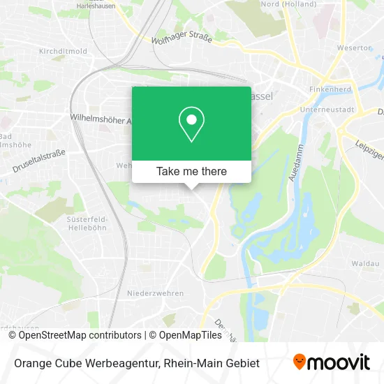 Карта Orange Cube Werbeagentur