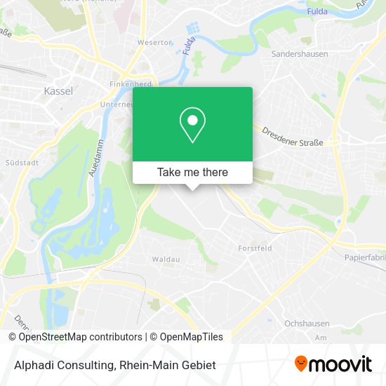 Карта Alphadi Consulting