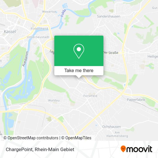 Карта ChargePoint