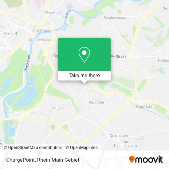 Карта ChargePoint