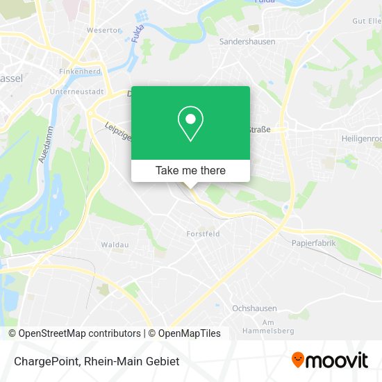 Карта ChargePoint