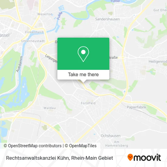 Карта Rechtsanwaltskanzlei Kühn