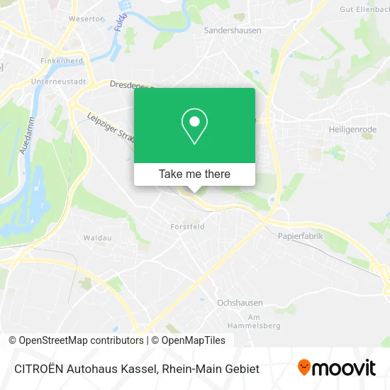 Карта CITROËN Autohaus Kassel