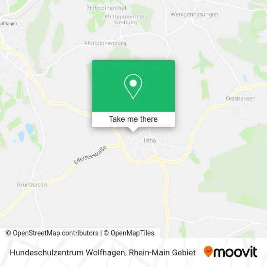 Карта Hundeschulzentrum Wolfhagen