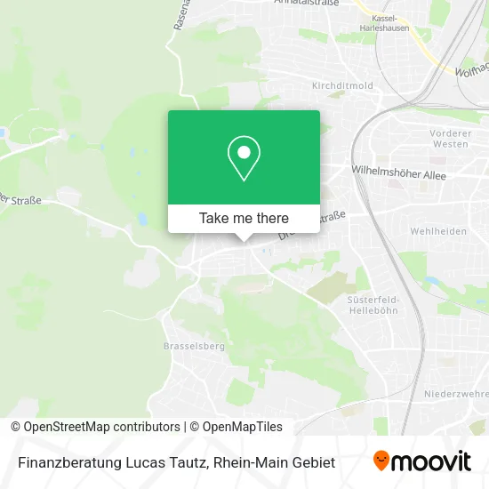 Карта Finanzberatung Lucas Tautz