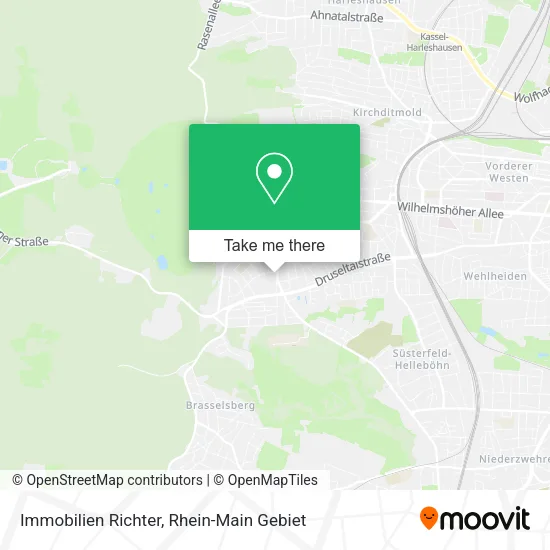Карта Immobilien Richter