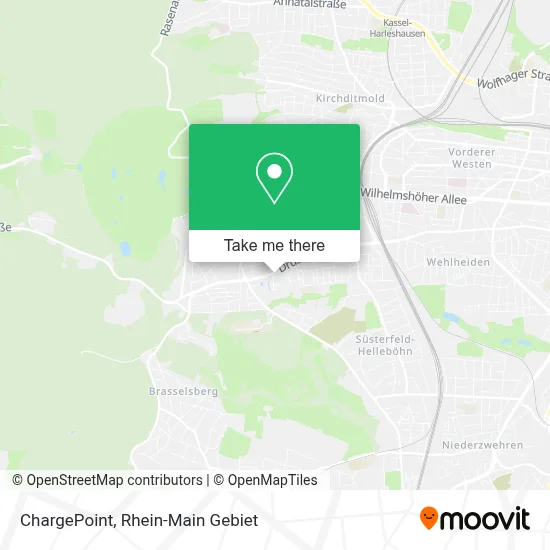 ChargePoint map