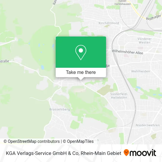 Карта KGA Verlags-Service GmbH & Co