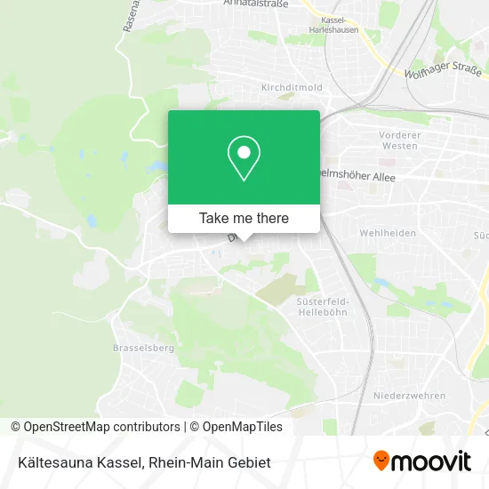 Карта Kältesauna Kassel