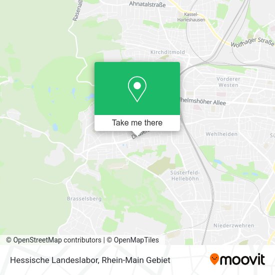 Карта Hessische Landeslabor