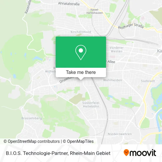 Карта B.I.O.S. Technologie-Partner