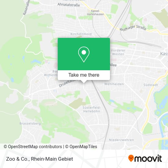 Карта Zoo & Co.