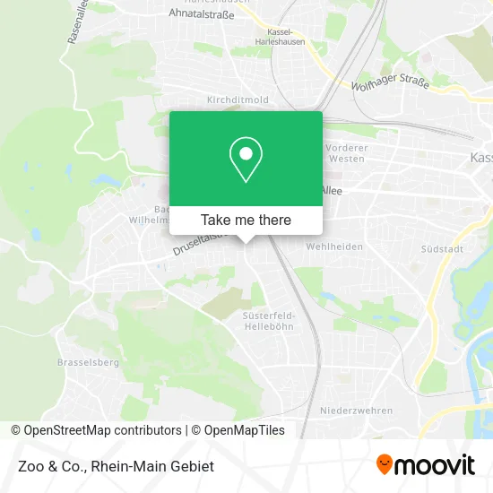 Карта Zoo & Co.